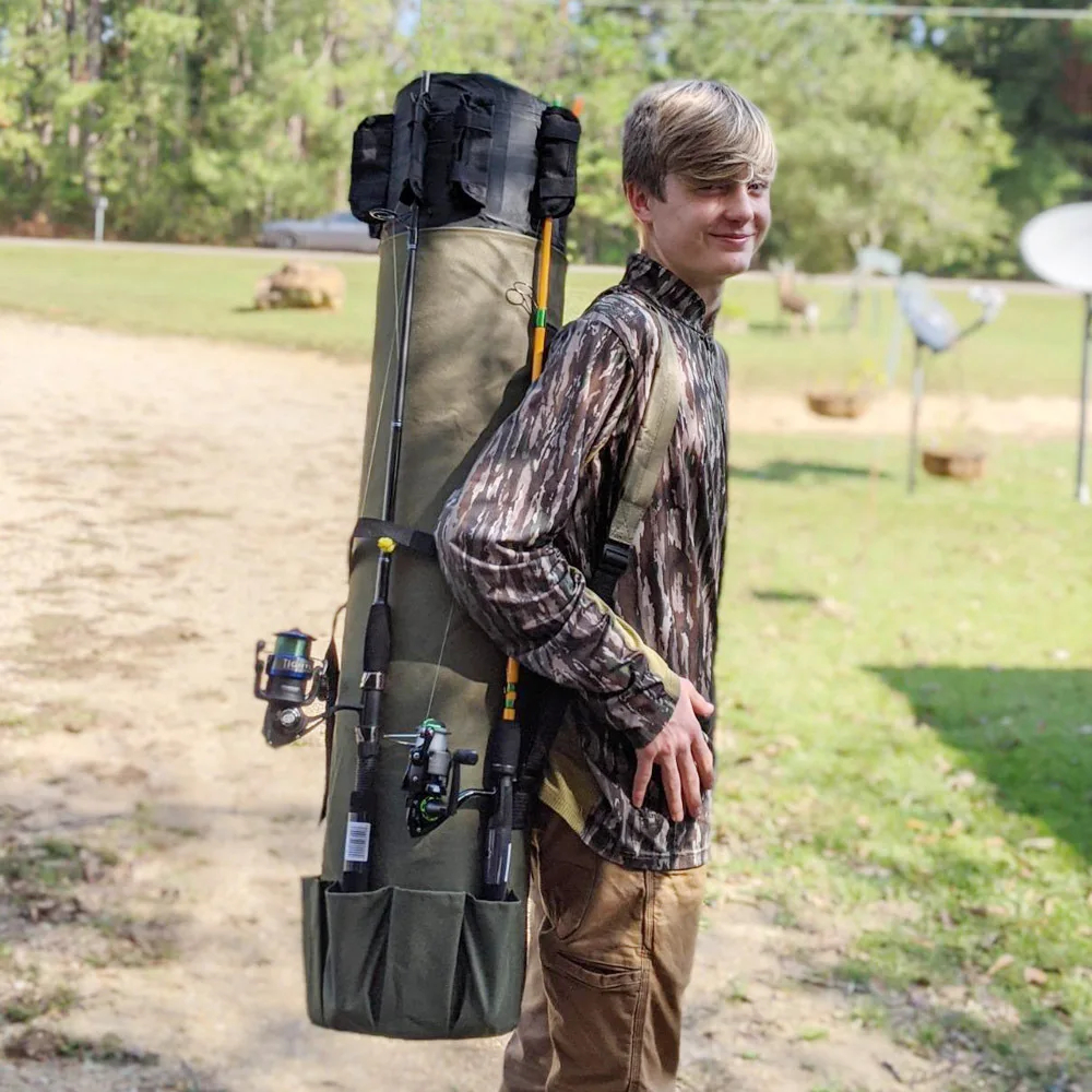 Foldable Fishing Rod Carrier Bag