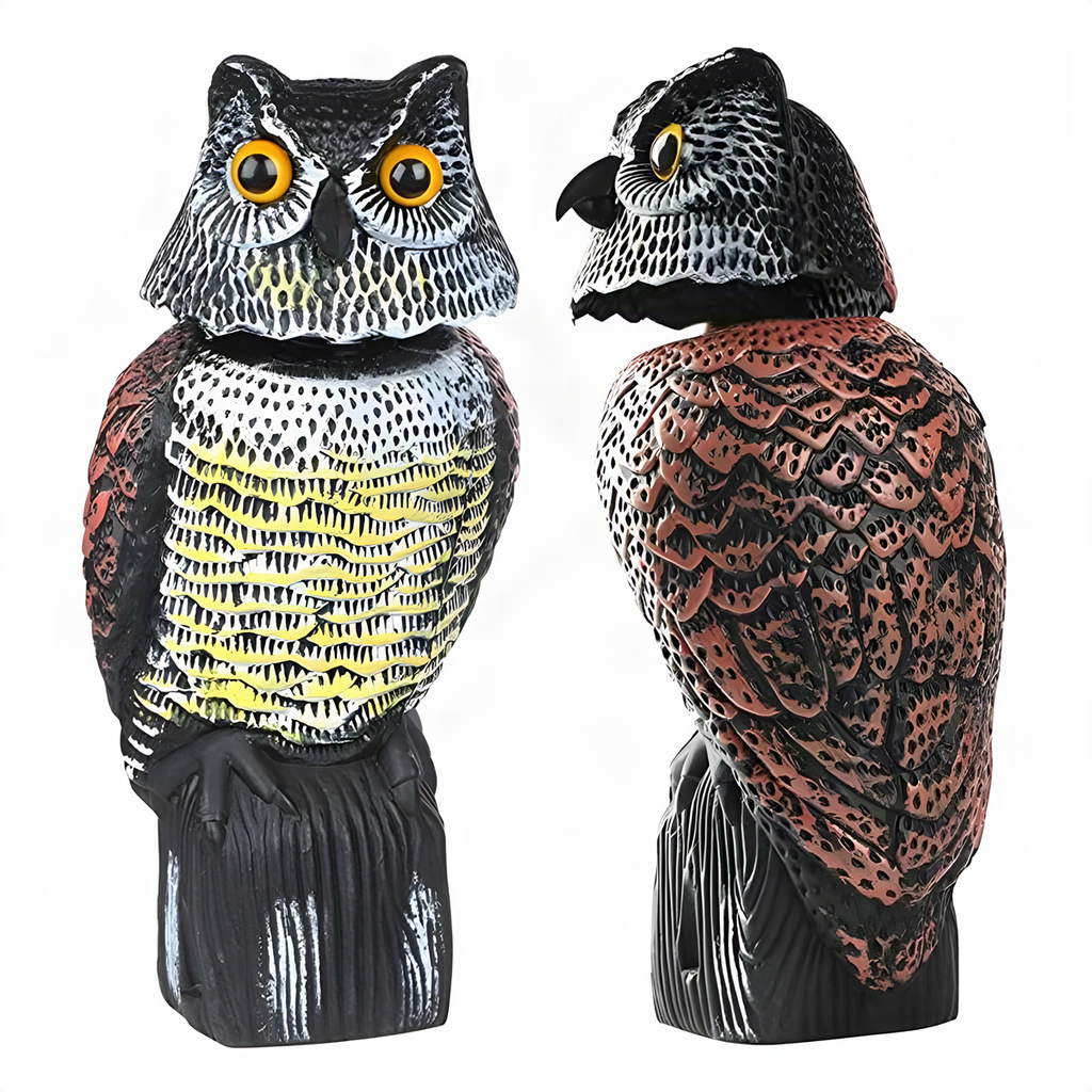 Bobbing Head Owl Decoy
