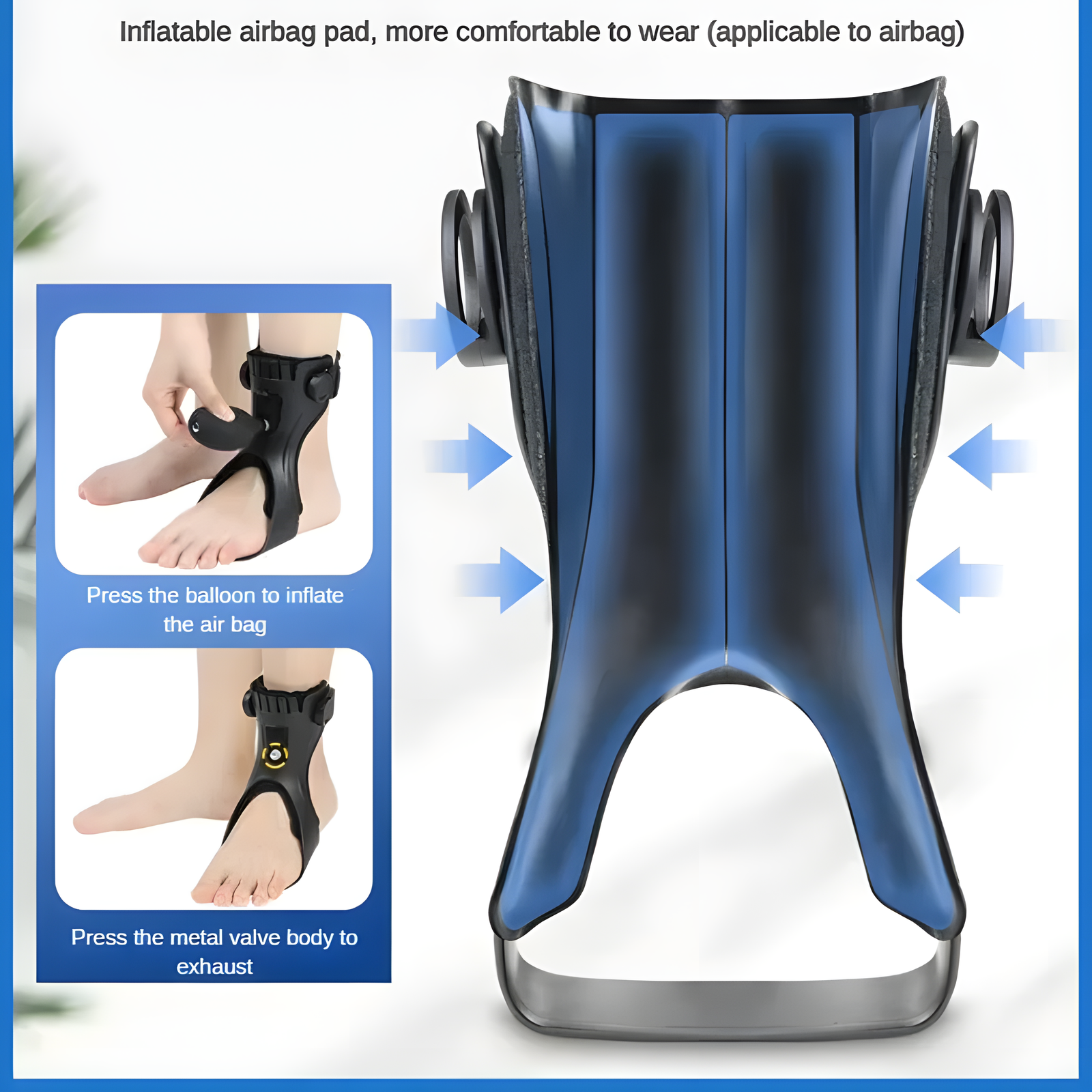 Inflatable Ankle Support Brace