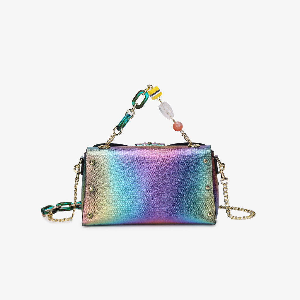 Iridescent Wing Shoulder Bag
