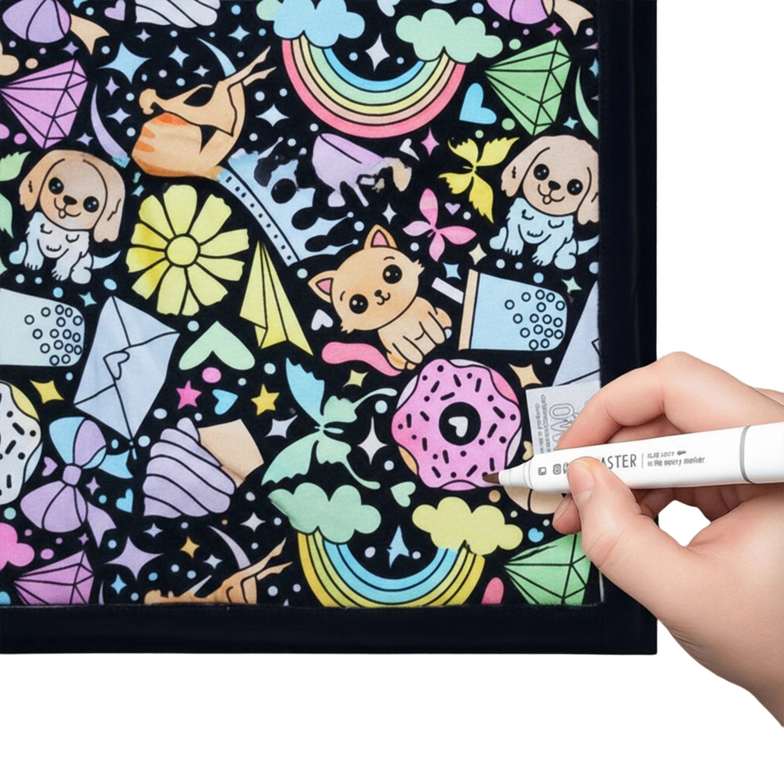 DIY Coloring Blanket