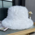 Plush Faux-Fur Bucket Hat