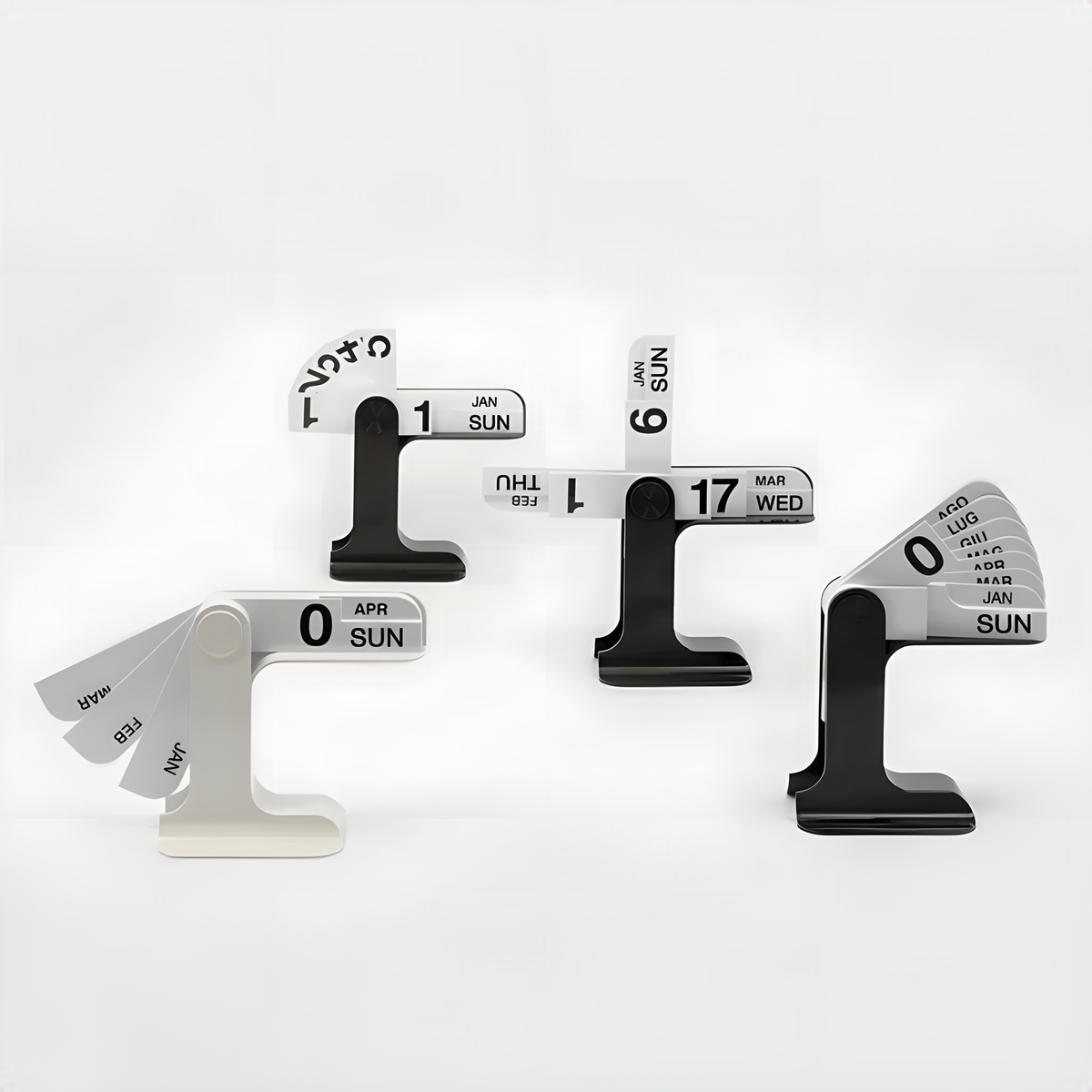 Minimalist Flip Desk Calendar