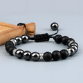 Adjustable Braided Bead Bracelet