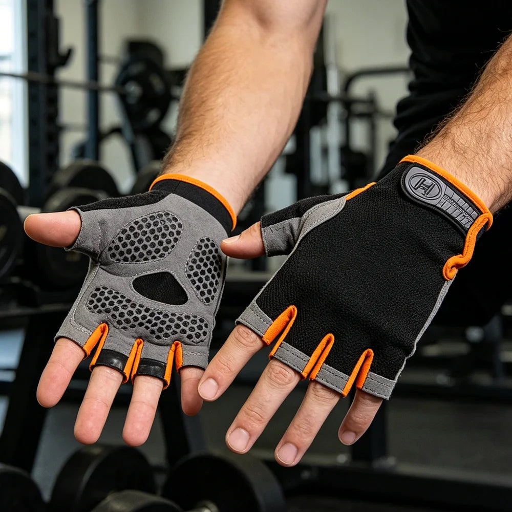 Fingerless Gym Gloves