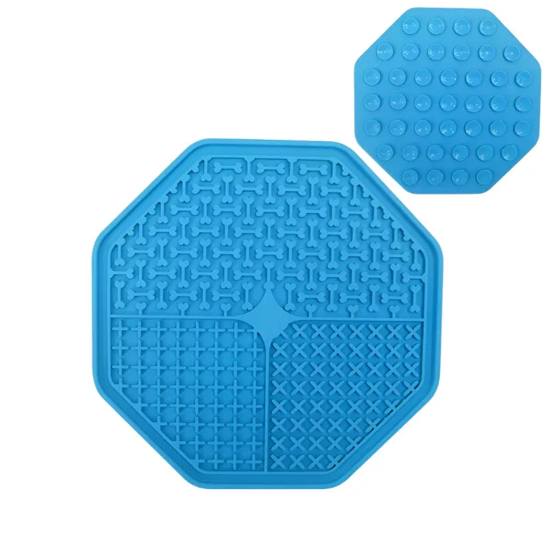 Silicone Pet Licking Dog Feeding Mat For Slow Feeding