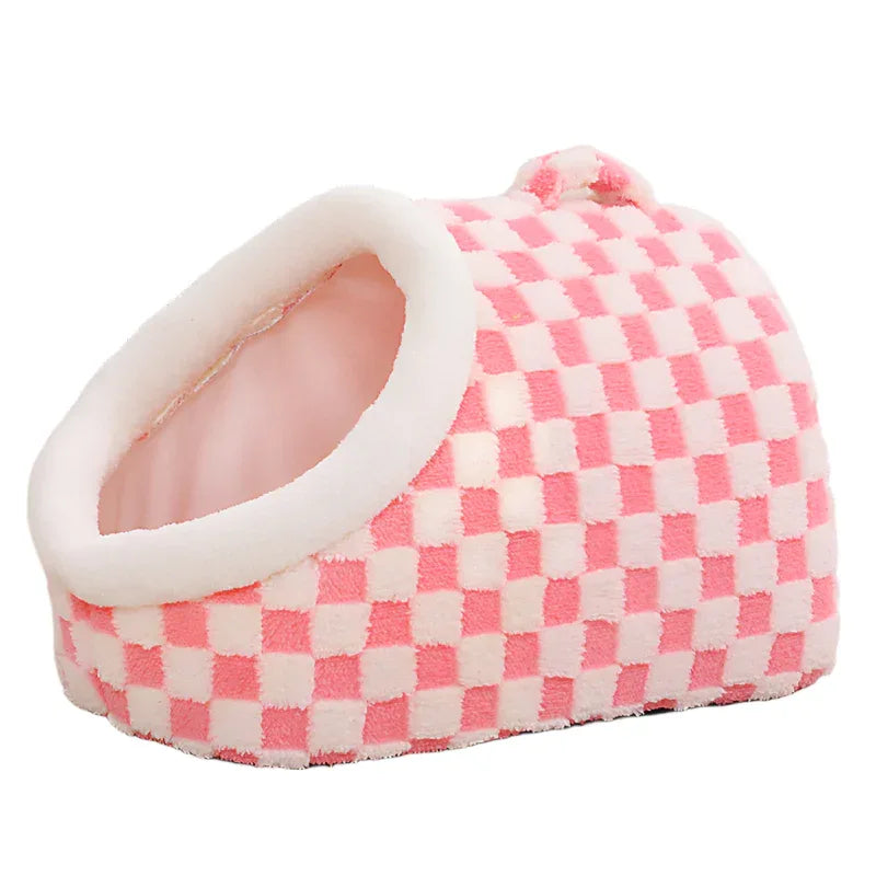 Pet Cat Four Seasons Universal Semi-Enclosed Dog House Thick Warm Pet Bed