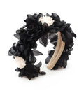 BLACK AND WHITE HEADBAND