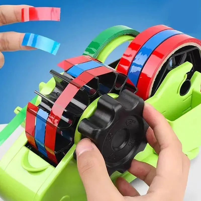 Halbautomatischer Klebebandabroller