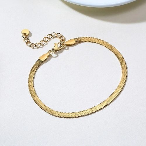 Fußkettchen mit Schlangenkette