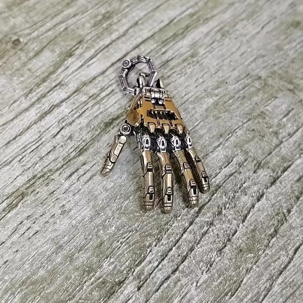 Mechanical Hand Pendant Necklace