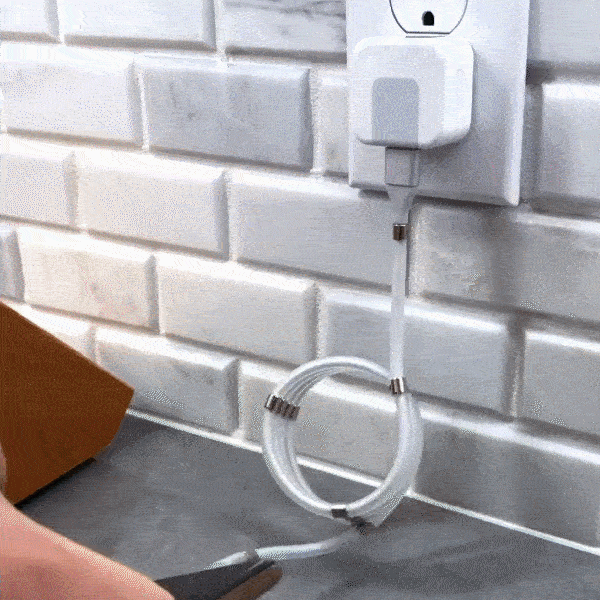 Magnetisches Handy-Ladekabel, selbstaufrollend