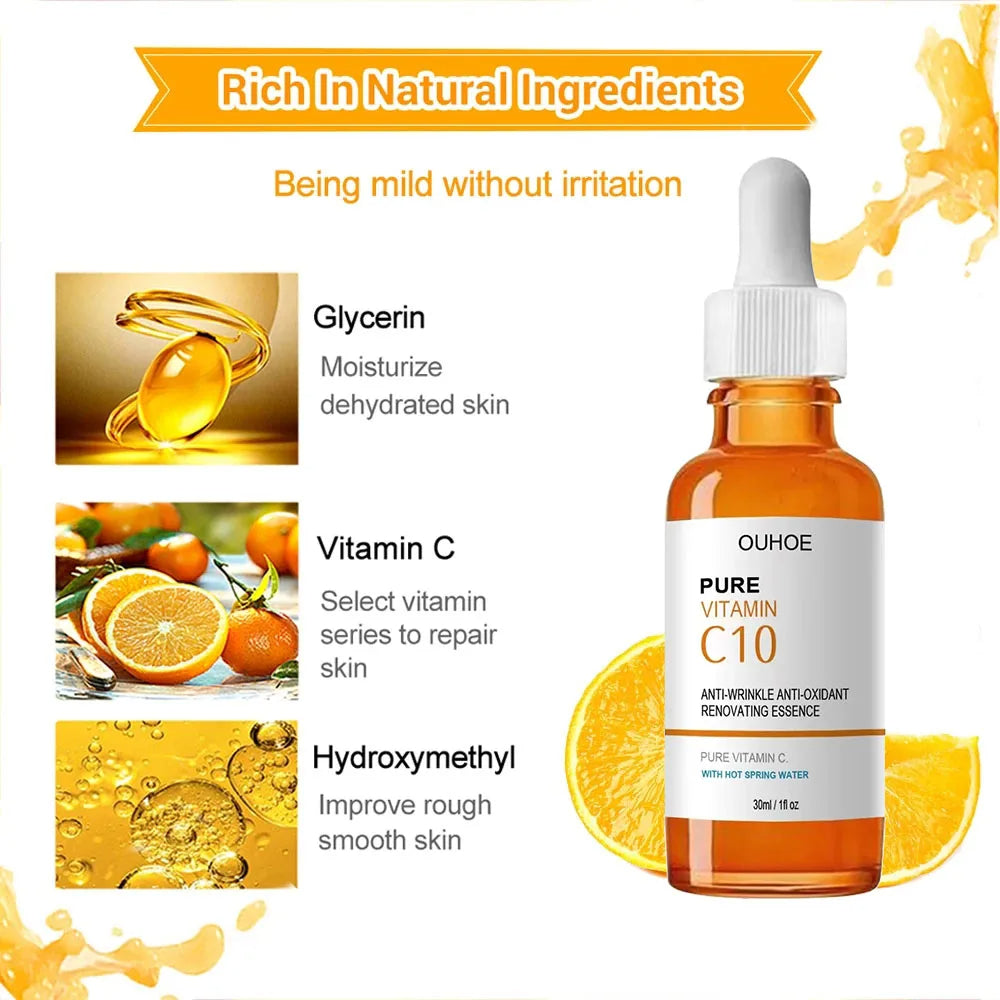 Vitamin-C-Faltenreduzierendes Gesichtsserum