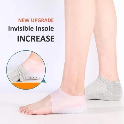Silikonsocken zur Erhöhung der Körpergröße