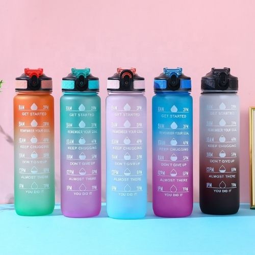 Motivations-Wasserflasche