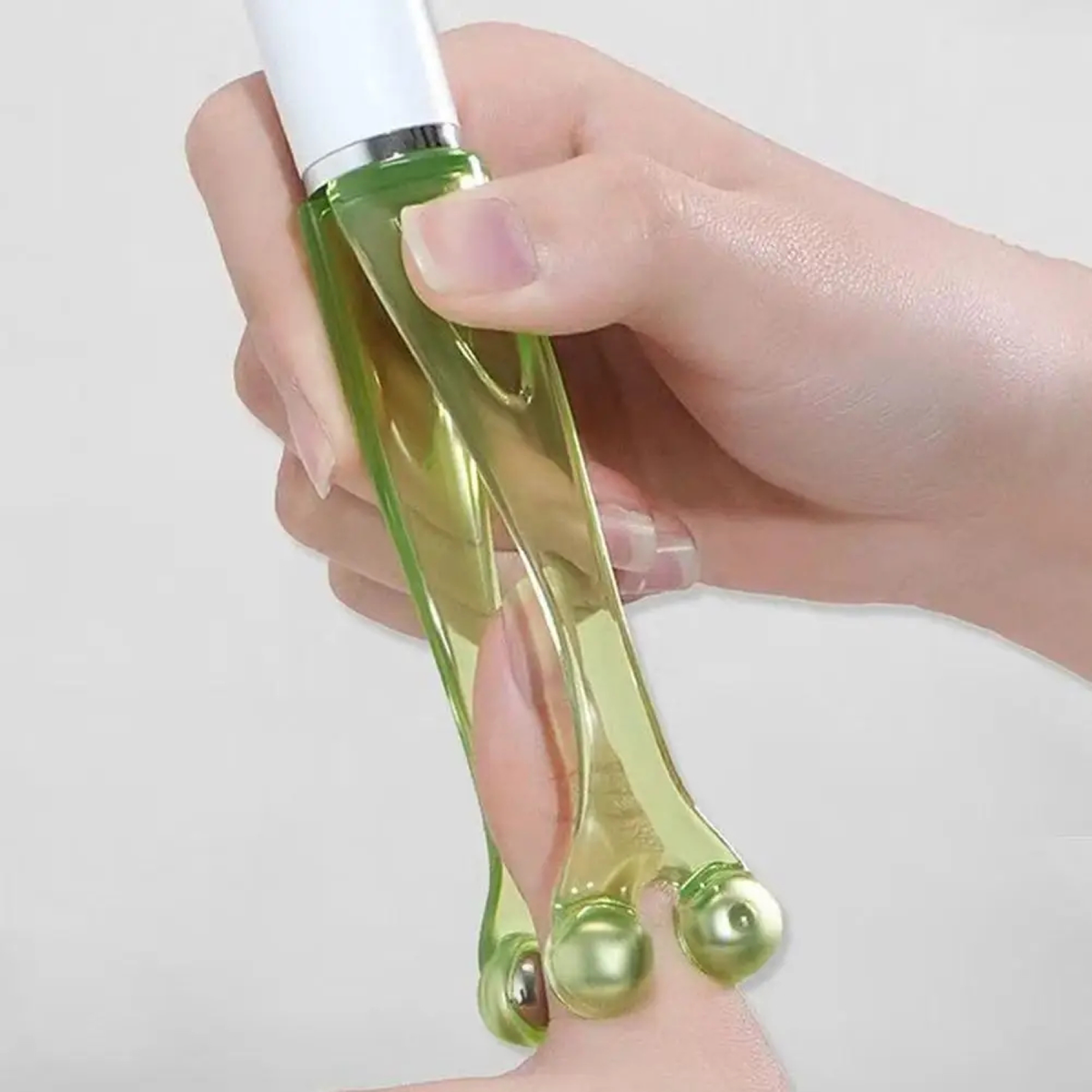 Dual-Roller Finger Massage Wand