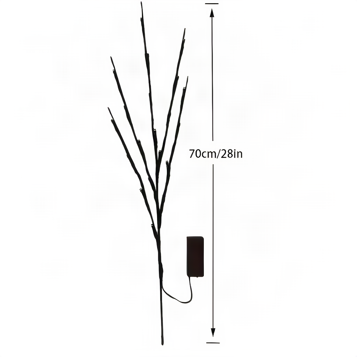 Warm White LED Twig Branch