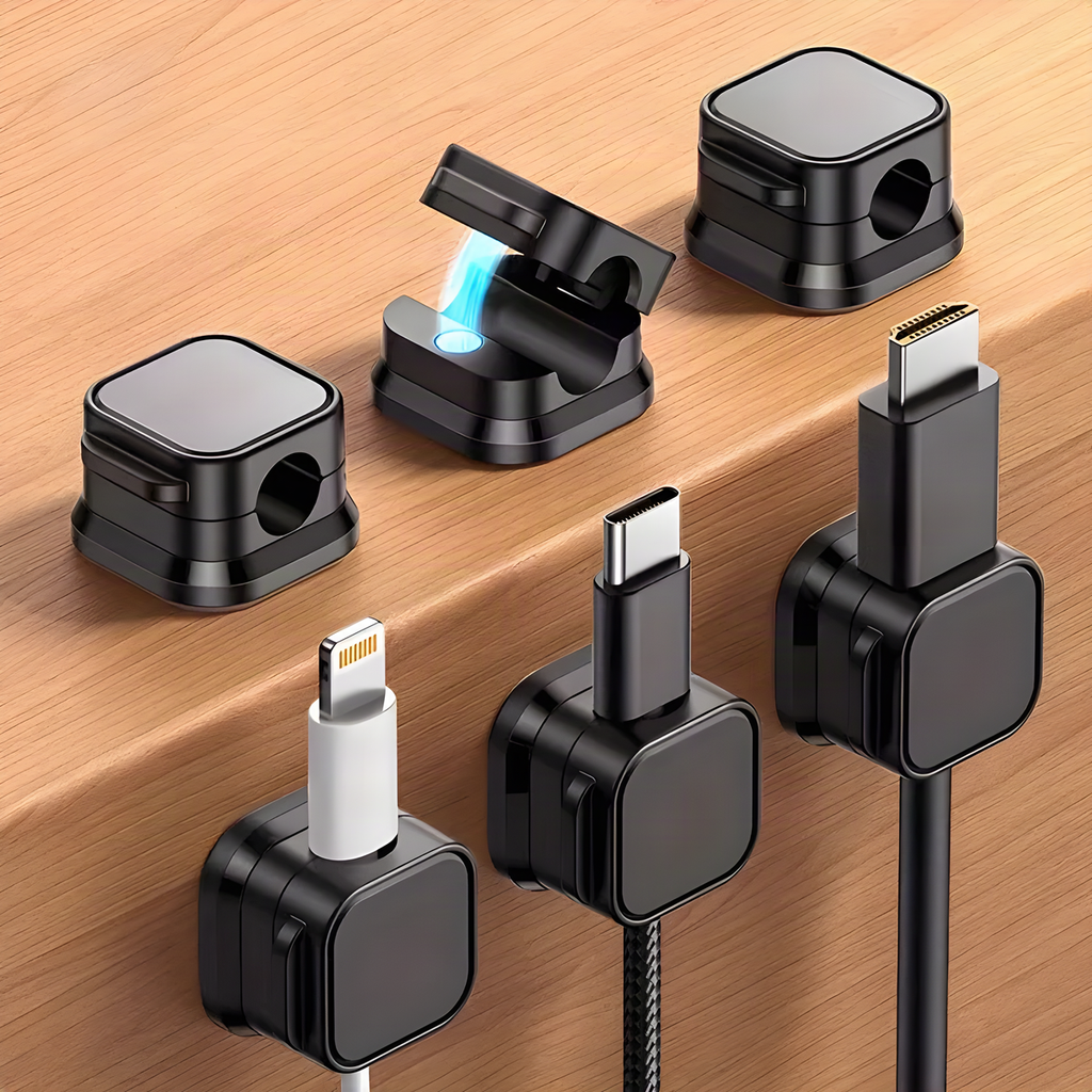 6-Pack Magnetic Cable Clips