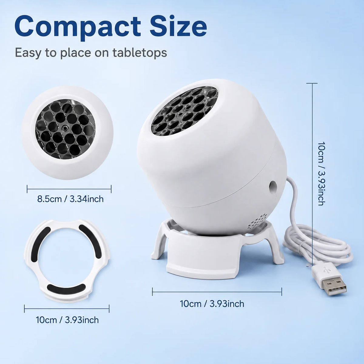Ocean & Christmas Projection Night Light