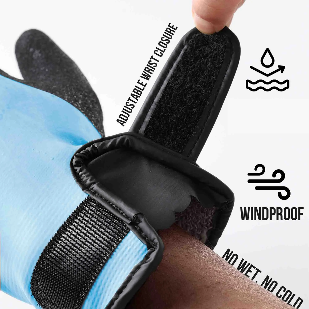 Fleece-Lined Winter Work Gloves