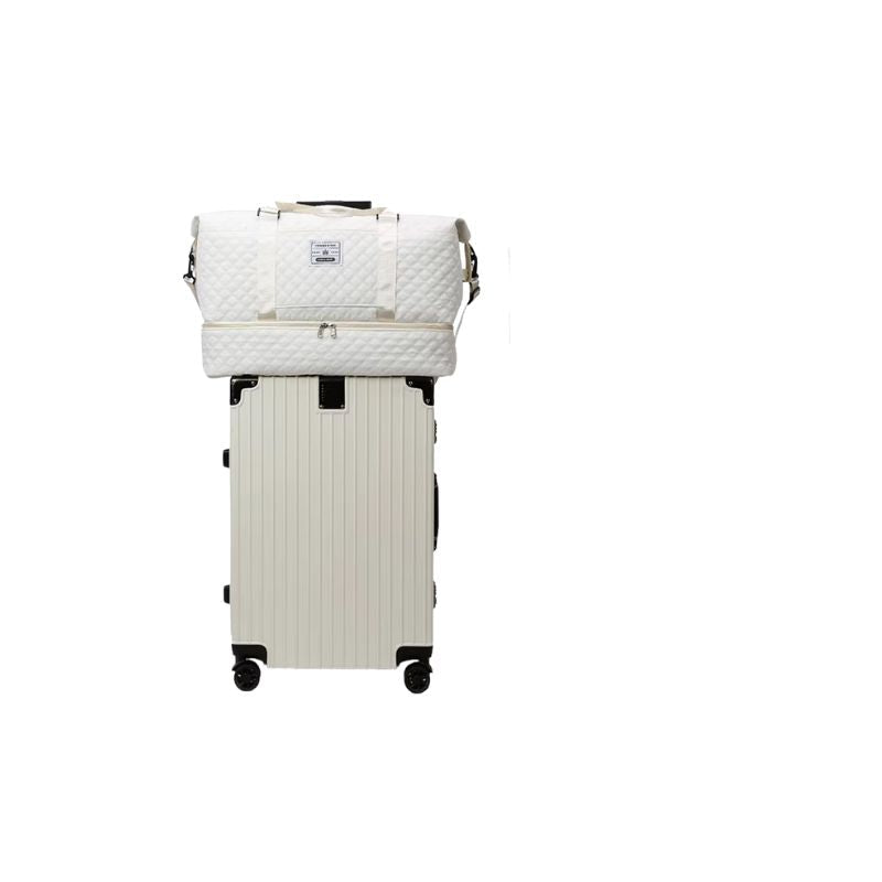 Weekendbag för kvinnor, separat skofack, vattenavvisande