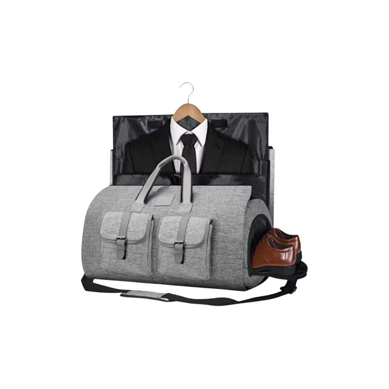 Weekendbag för män, vattenresistent, separat skofack