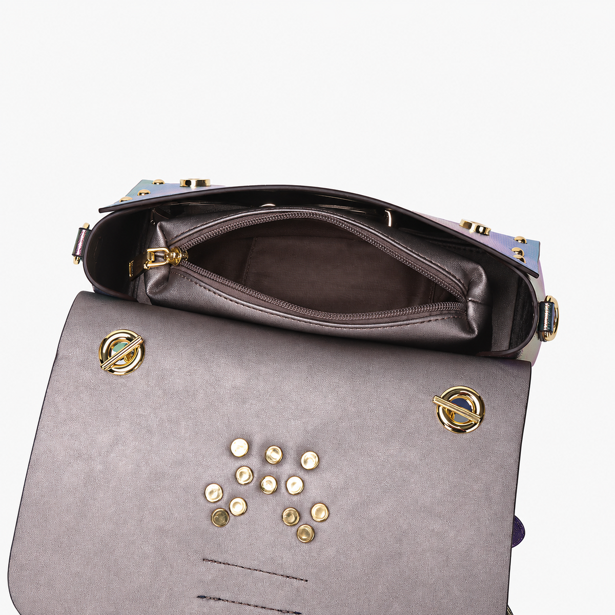 Iridescent Wing Shoulder Bag