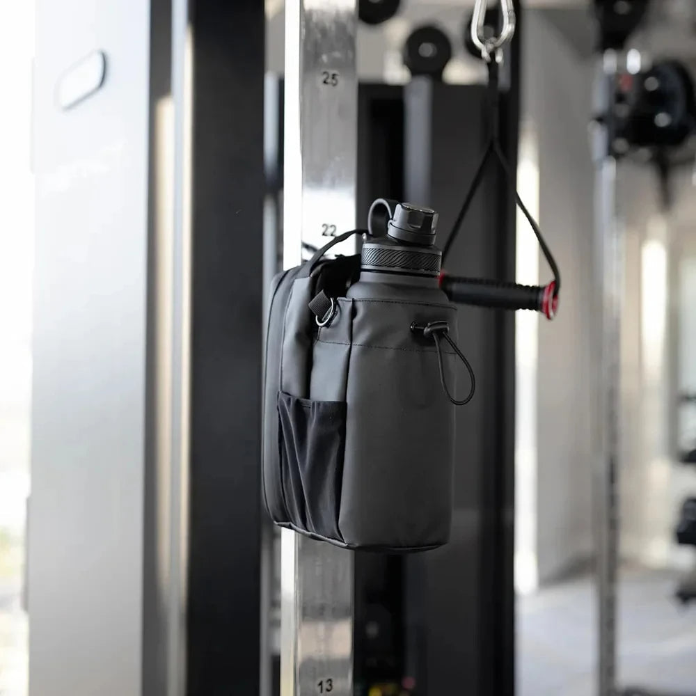 Magnetische Wasserflaschentasche fürs Fitnessstudio