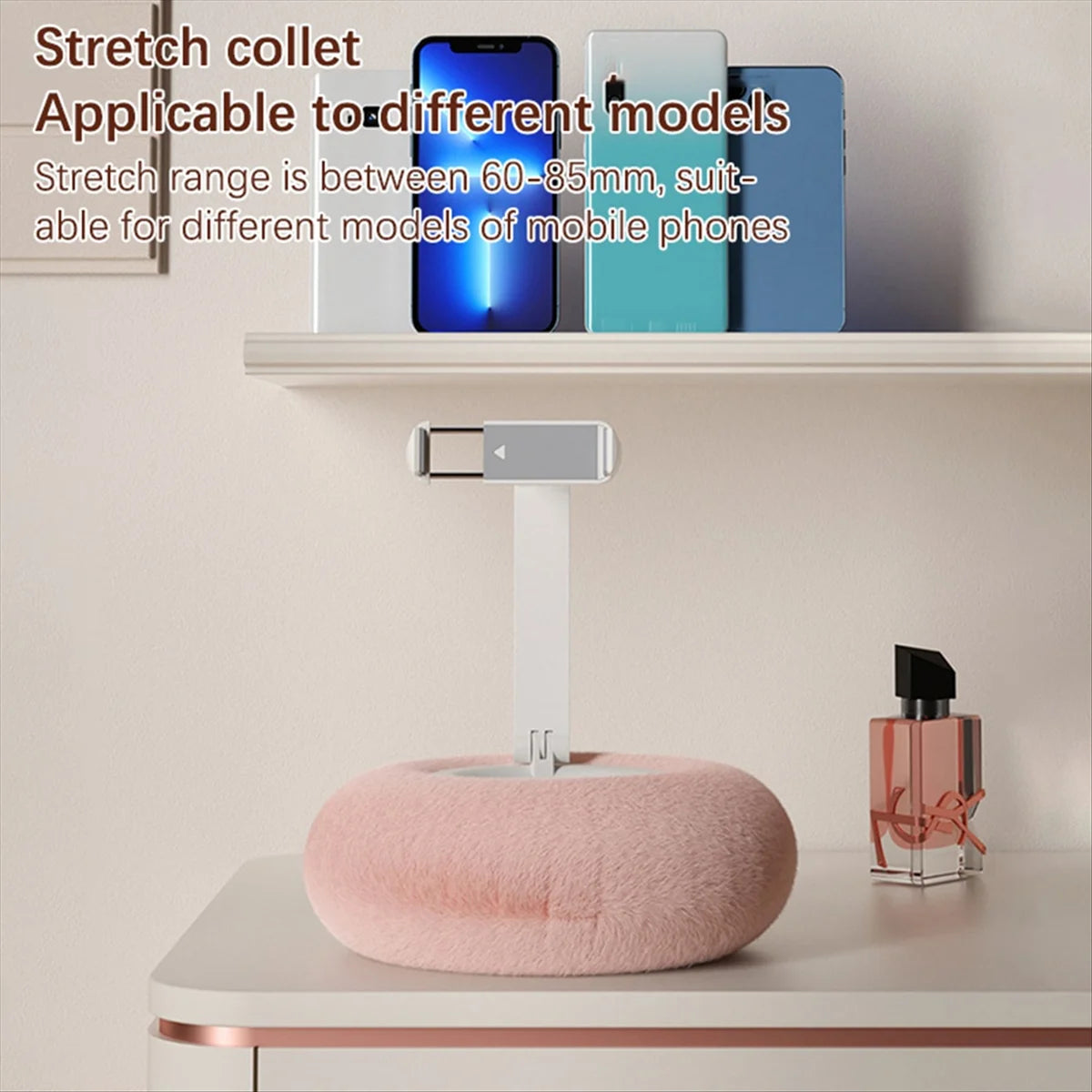Magnetic Phone Pillow Stand