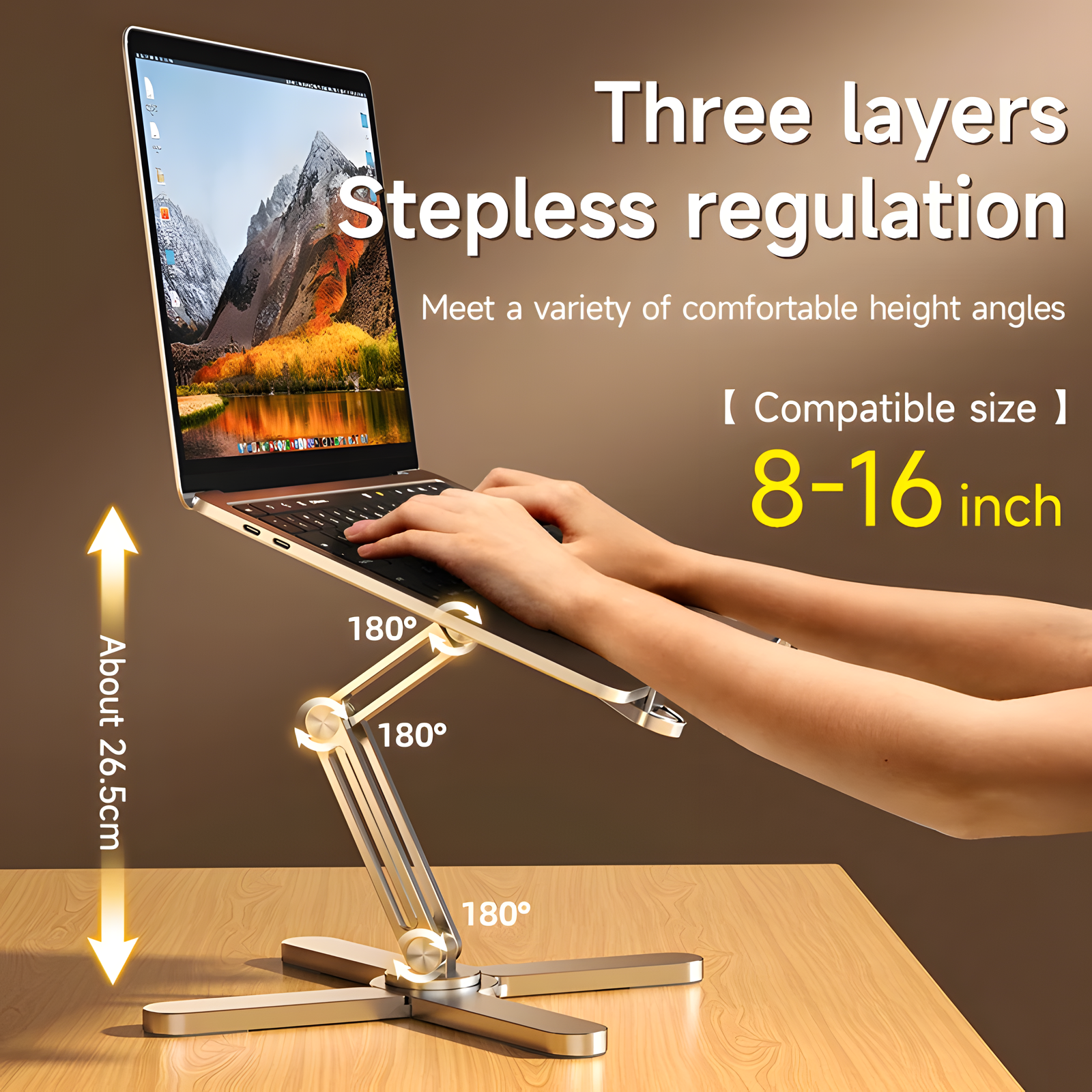 Rotating Adjustable Laptop Stand