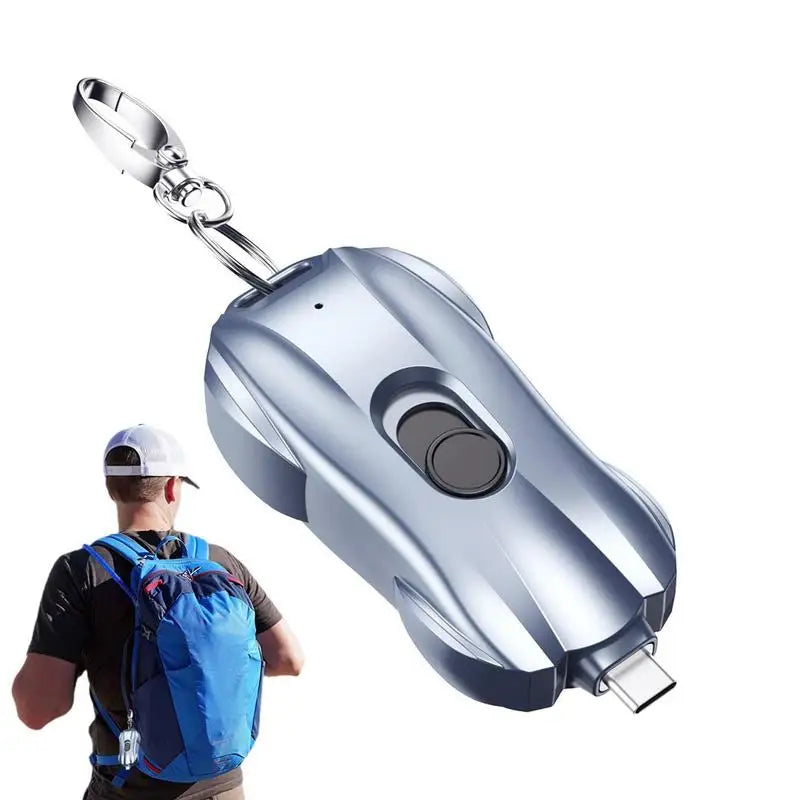 Tragbarer Schlüsselanhänger, Notfall-Handyladegerät, Powerbank