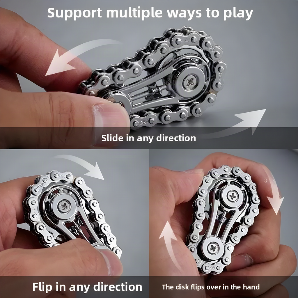 Metal Chain Gear Fidget