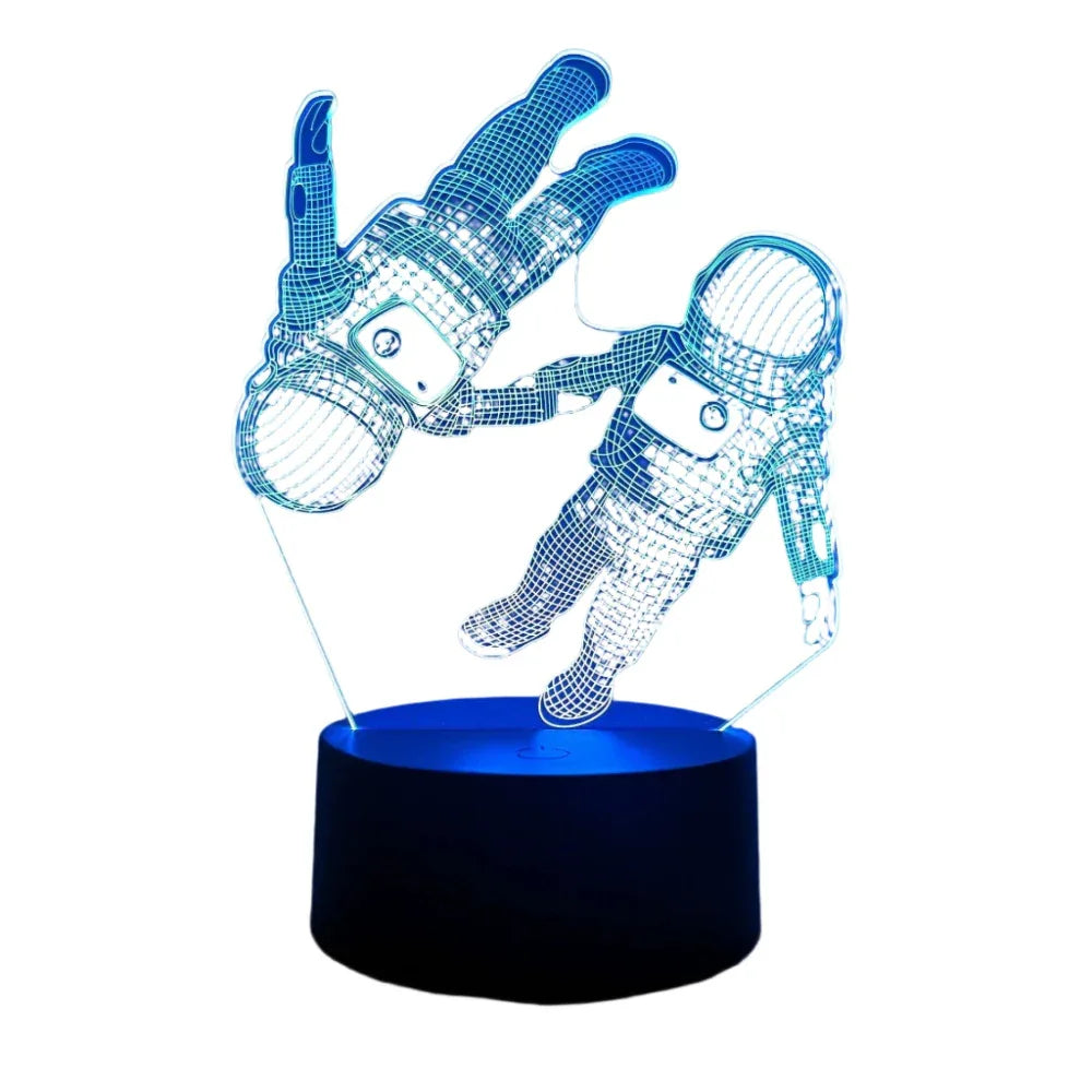 3D Small Night Lamp Spaceman Astronaut Table Lamp