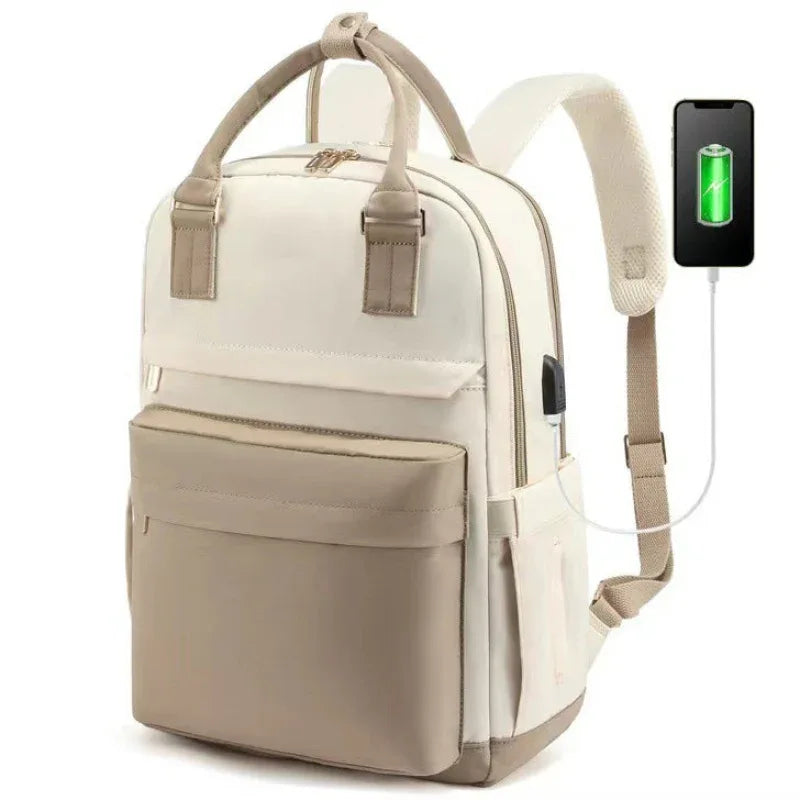 Large Capacity Laptop Bag Portable Travel Backpack