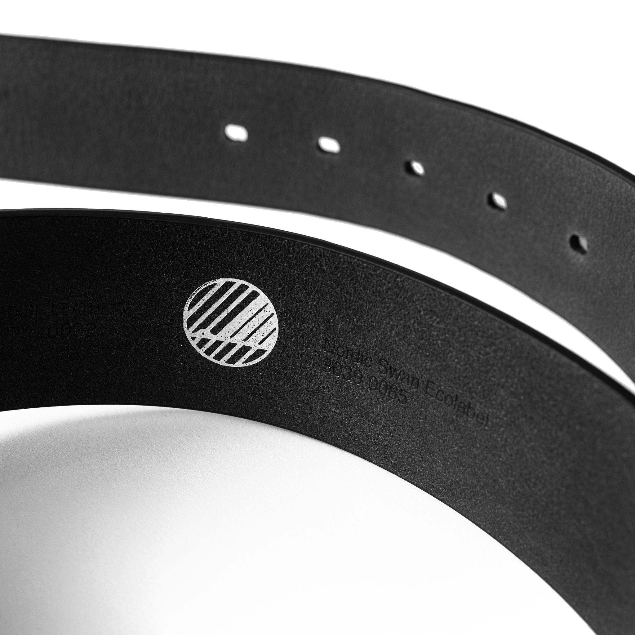 HUNNESTAD Riemen 40 mm Schwarz