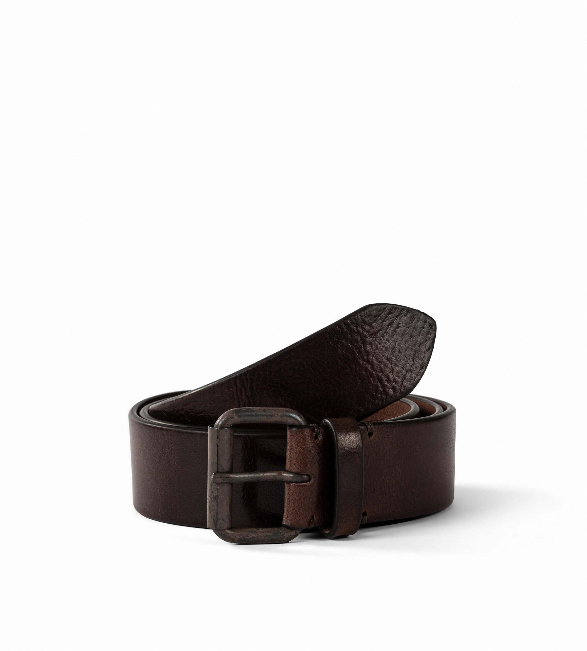 HUNNESTAD Gürtel 40 mm Dunkelbraun