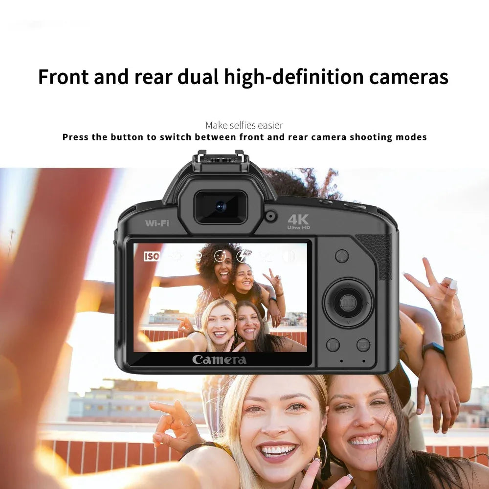 D5 64 Megapixels HD Screen Wifi Digital Camera 4K Night Vision