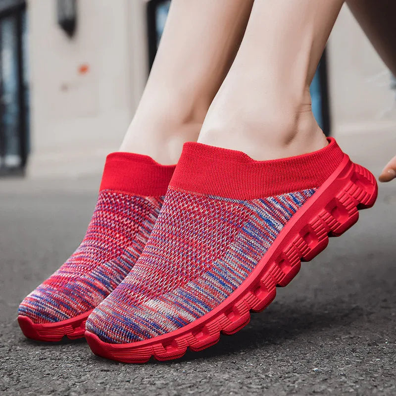 Flyknit Loafers Slip-On Breathable Trendy Casual Shoes
