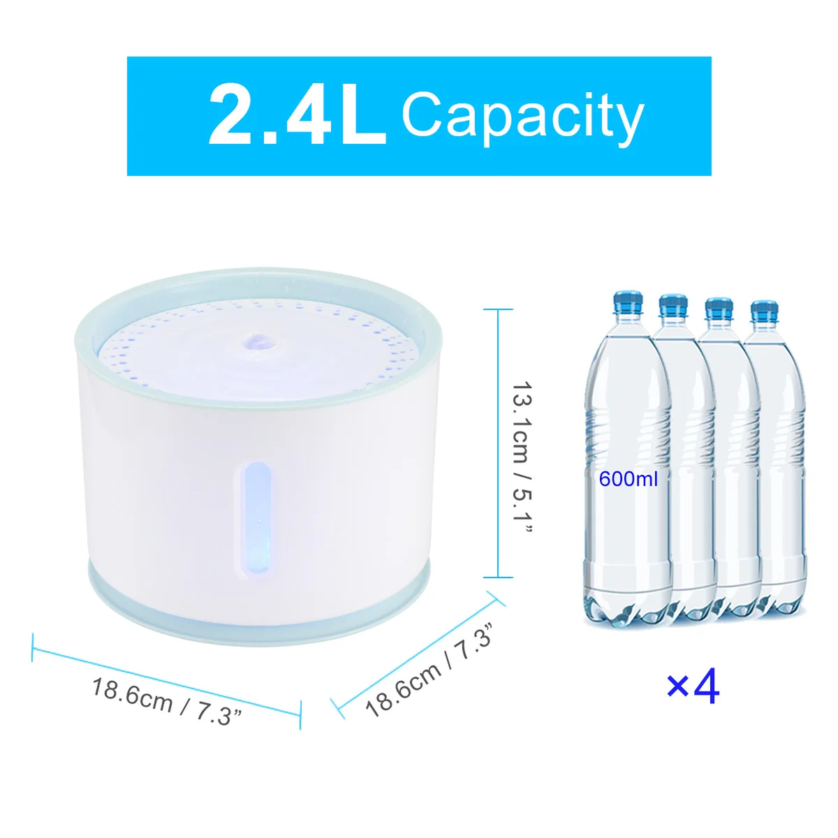 USB Pet Water Fountain