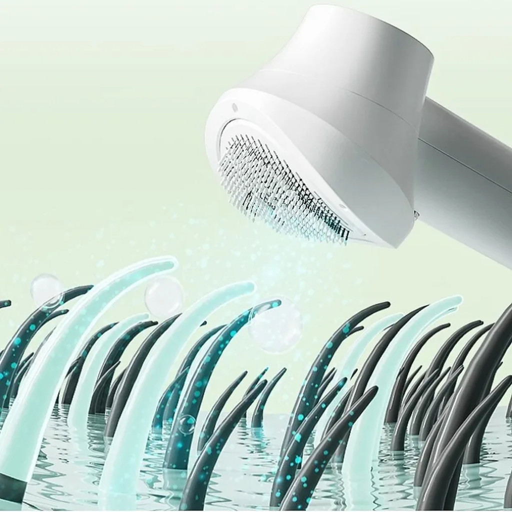 Pet Hair Dryer and Grooming Brush