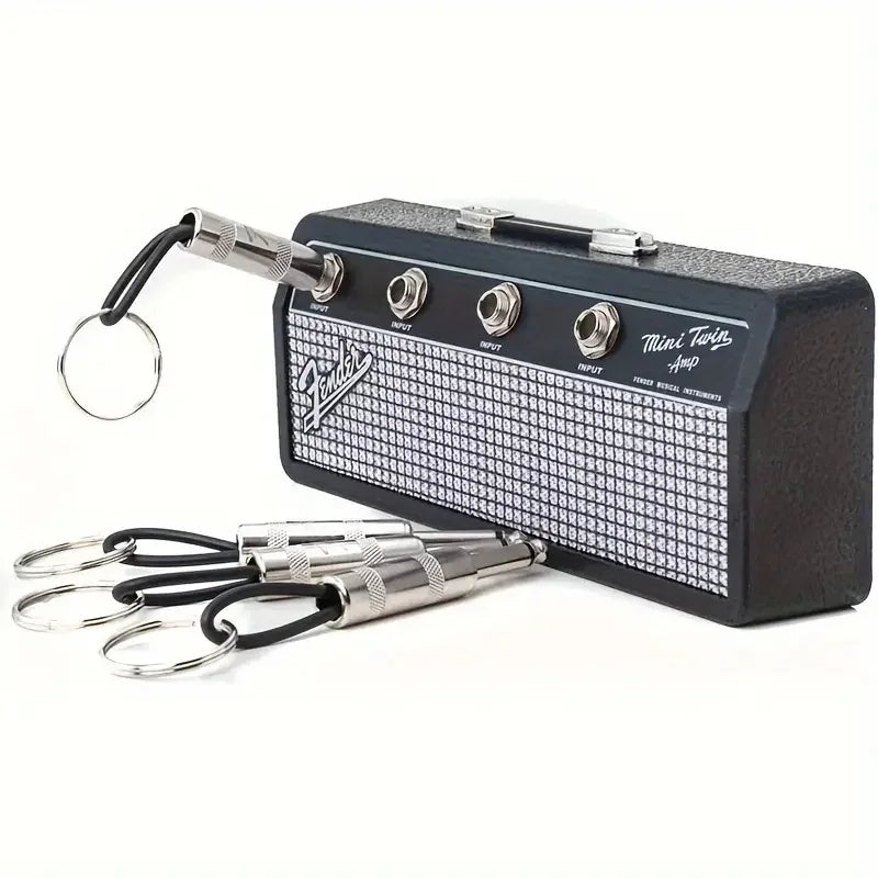 Wandmontierter Schlüsselhalter für Gitarrenstecker