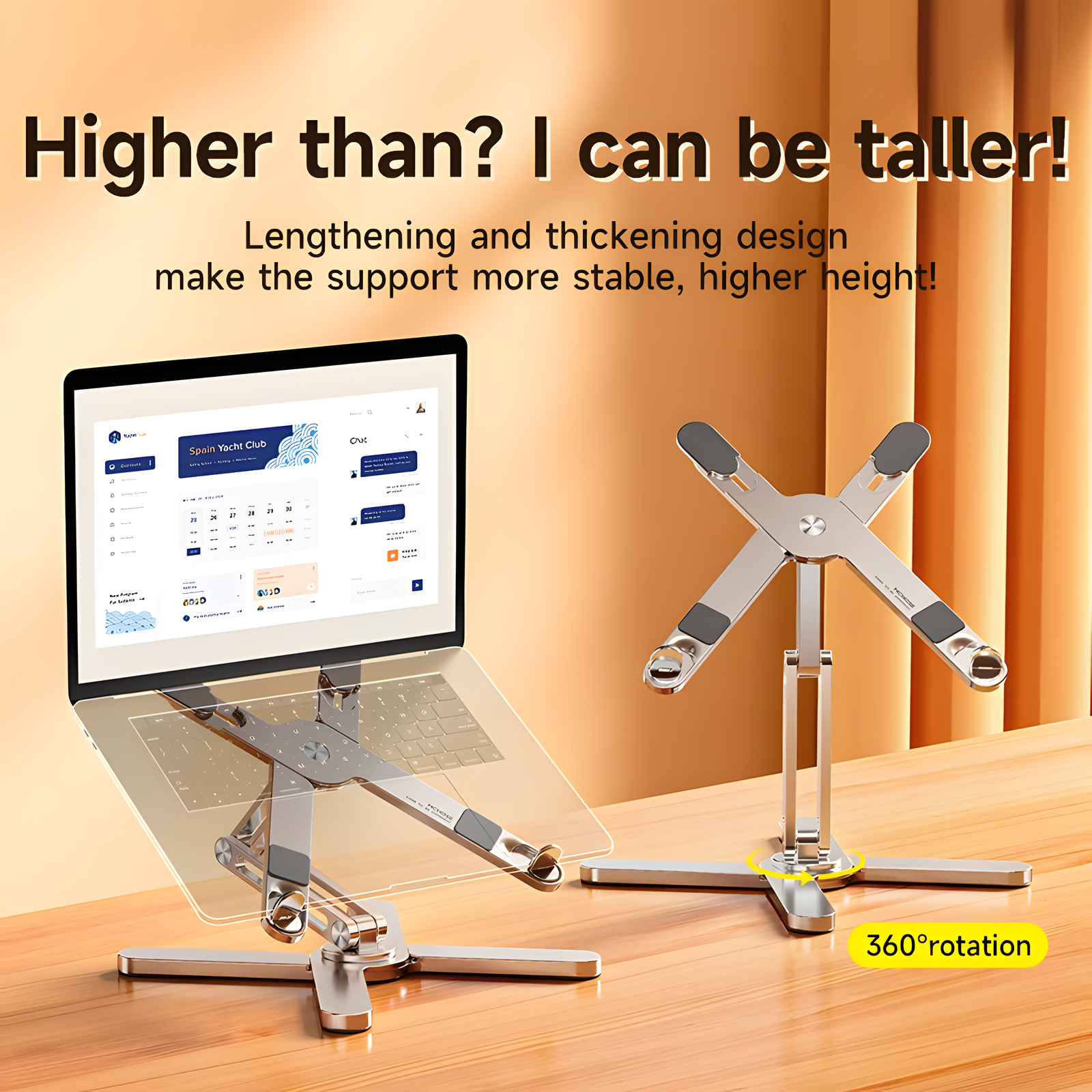 Rotating Adjustable Laptop Stand