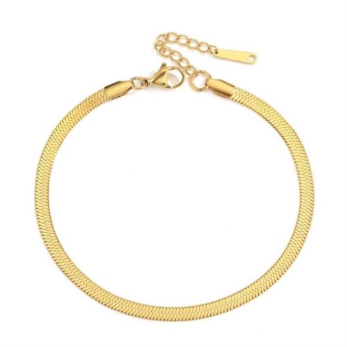 Fußkettchen mit Schlangenkette