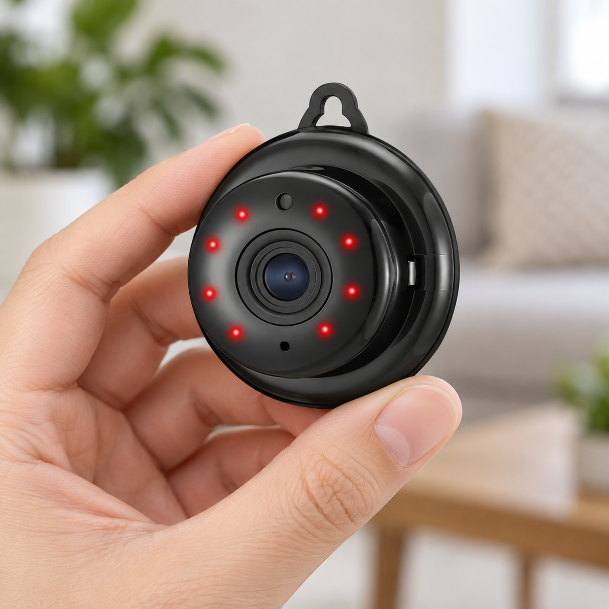 Compact Indoor WiFi Security Camera