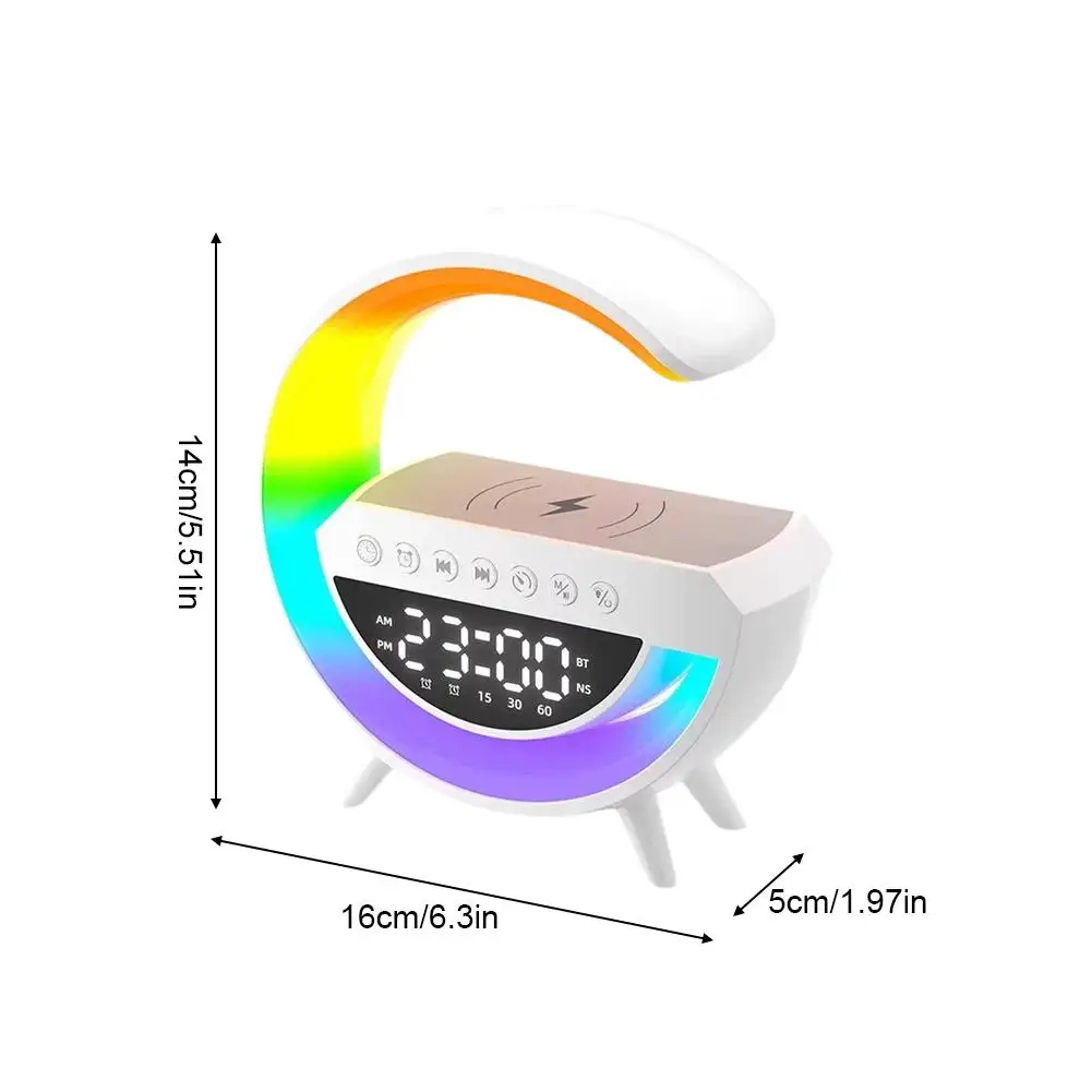 RGB Bluetooth Alarm Clock Speaker