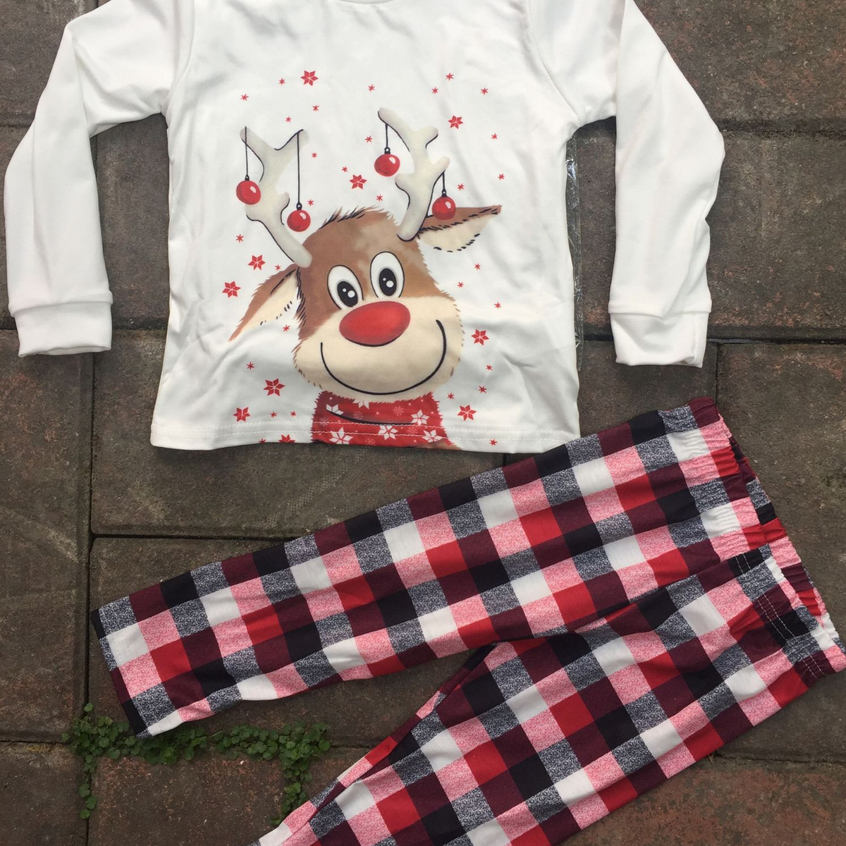 Reindeer Family Pajama Set