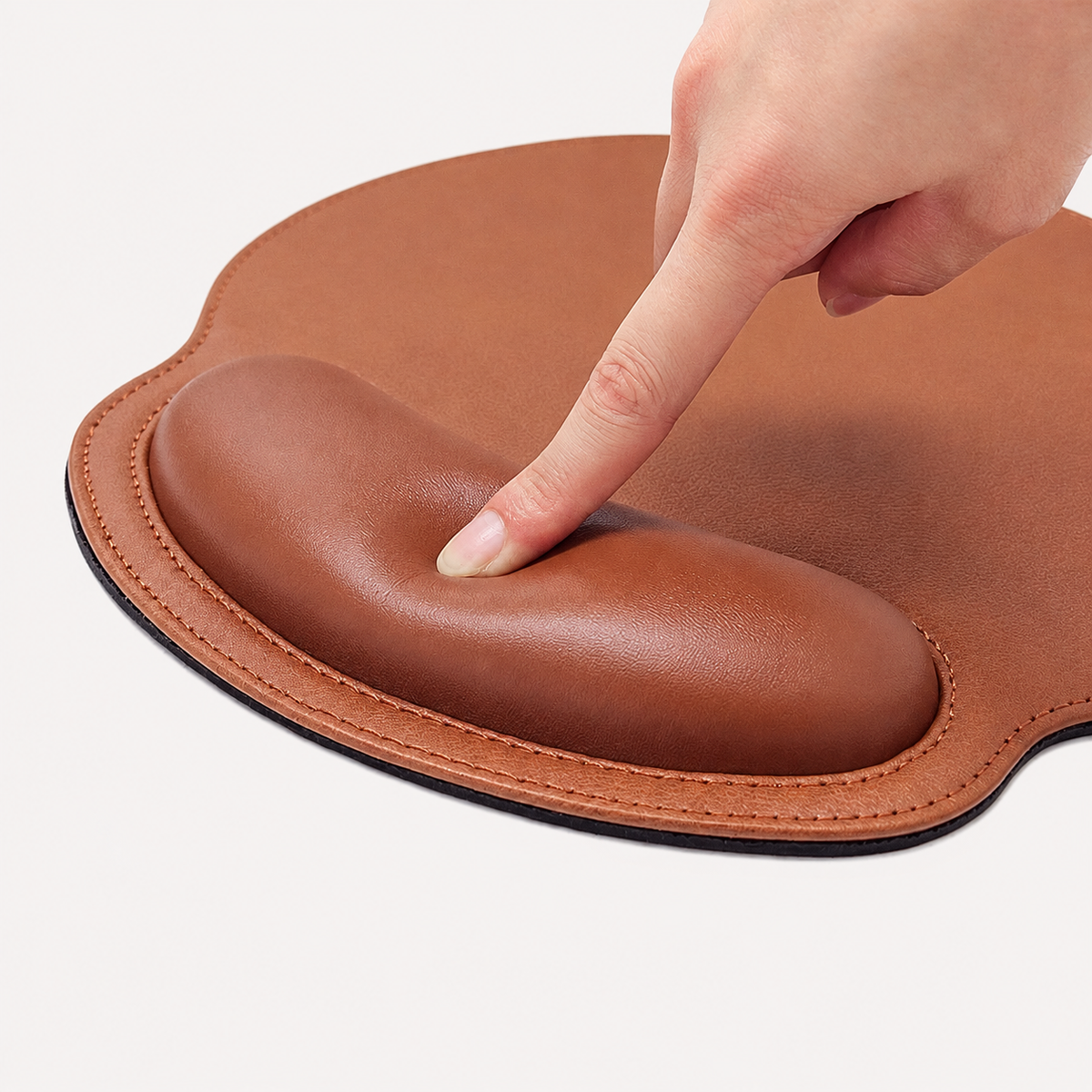 Stitched Mouse Pad with Wrist Rest