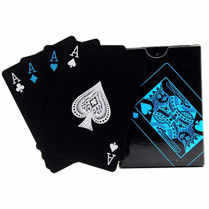Schwarze Spielkarten