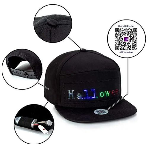 Bluetooth-LED-Kappe