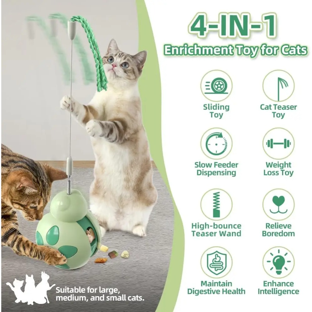 Interactive Cat Tumbler Toy
